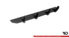 Diffuser Volvo XC60 R-Design I Facelift Rear Street Pro Black-Red