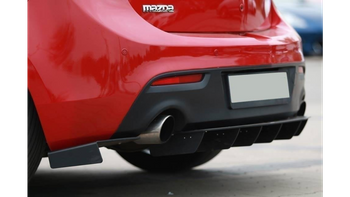 Splitter Mazda 3 II MPS Tył Boczne
