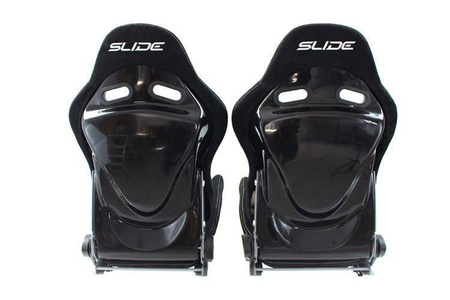 Racing seat SLIDE X3 suede Black M