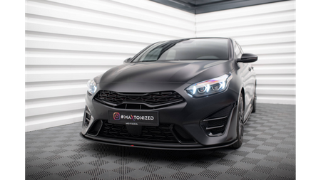 Splitter Kia ProCeed I GT Facelift Ceed GT III Facelift Front Pro Black