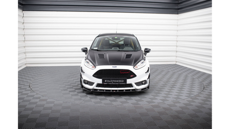 Splitter Ford Fiesta ST Mk7 Facelift Flaps Front v.6 + Flaps