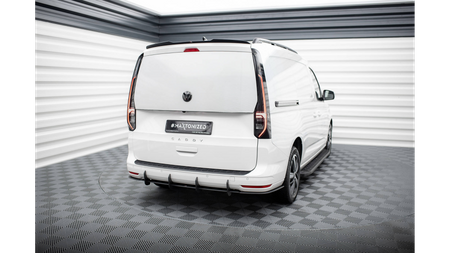 Diffuser Volkswagen Caddy Maxi V Rear Street Pro Black-Red