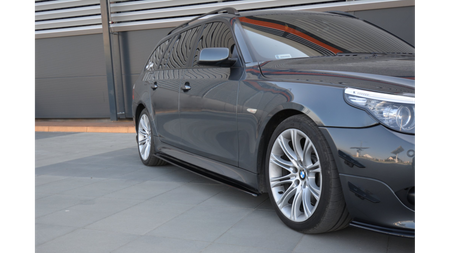 Diffuser BMW 5 E60 E61 M-Pack Side Skirts Gloss Black