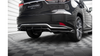 Splitter Lexus RX IV Facelift Tył Środkowy z Dyfuzorem