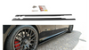 Diffuser Mercedes-Benz C S205 63AMG Side Skirts v.1 Gloss Black