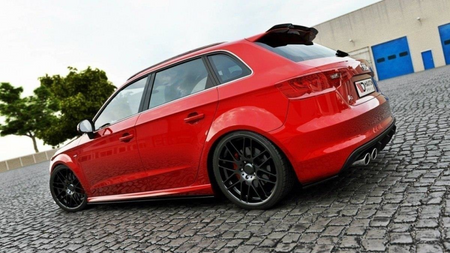 Spoiler Cap Audi A3 8V Gloss Black