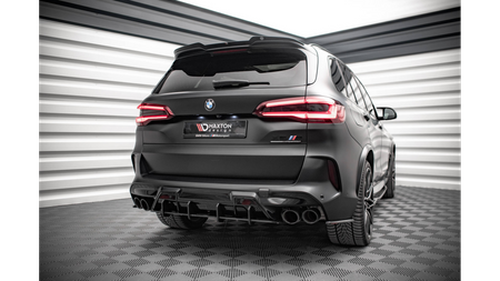 Dyfuzor BMW X5 F95 M-Pack Tył Street Pro Black-Red