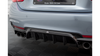 Diffuser BMW 4 F32 F36 F33 M-Pack Rear Valance Double Exhaust Version both side Gloss Black