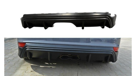 Diffuser Ford Focus II STI Facelift Rear Valance RS-Look ABS