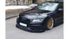 Splitter Audi A7 C7 S-Line Front v.2 Gloss Black