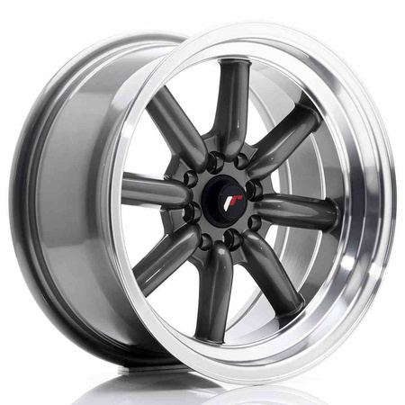 JR Wheels JR19 16x8 ET0 4x100/114 Gun Metal