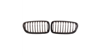 Grill BMW 5 F10 F11 pojedyncze żeberka Gloss Black