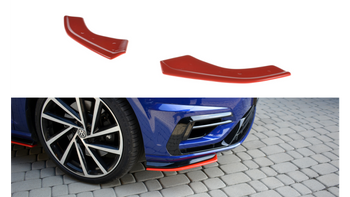 Splitter Volkswagen Golf 7 Facelift R przód v.8 Red