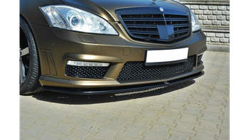 Splitter Mercedes-Benz S W221 AMG przód Gloss Black