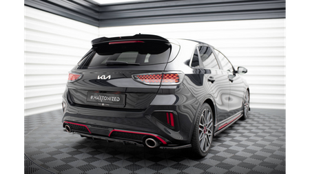 Splitter Kia Ceed III GT Facelift Rear Central with Diffuser