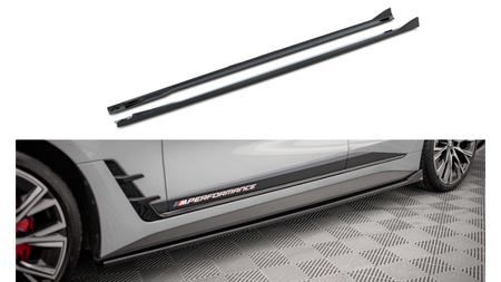 Diffuser BMW 4 G26 M-Pack Side Skirts v.2 Gloss Black