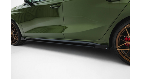 Dokładka Audi S3 A3 8Y S-line Sportback Progi Street Pro Facelift Black + Gloss Flaps