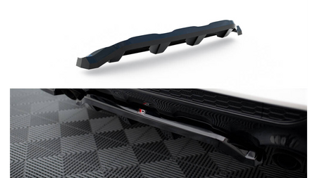 Splitter Ford Kuga II ST-Line Rear Central with Diffuser