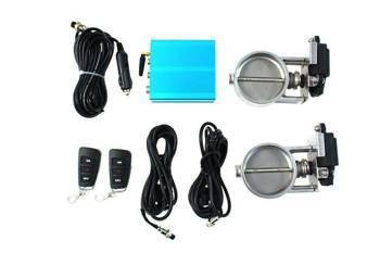 Exhaust Cutout 3" 76mm Electric Set PRO Dual