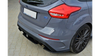 Splitter Ford Focus III RS Rear Central Gloss Black