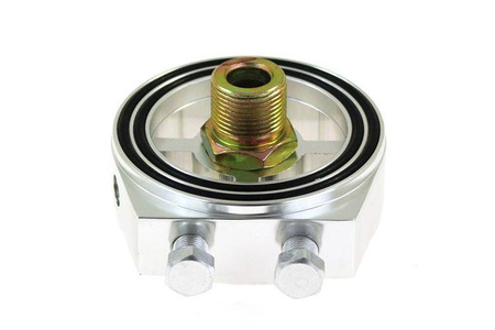 Oil filter adapter Turboworks Silver