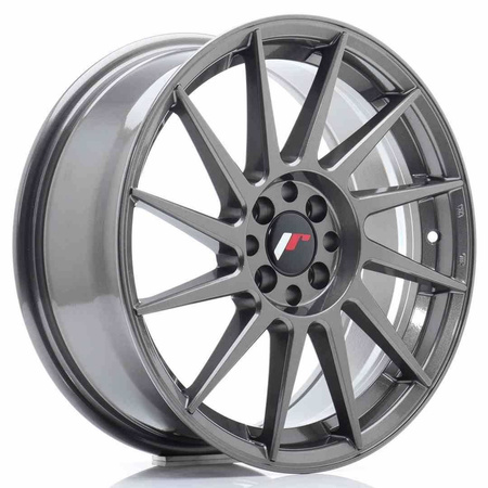 JR Wheels JR22 17x7 ET35 5x100/114 Hyper Gray