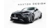 Splitter Mercedes-Benz AMG CLE 53 C236 Przód Street Pro Black-Red + Gloss Flaps