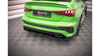 Splitter Audi RS3 8Y Tył Środkowy Gloss Black