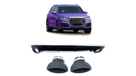 Diffuser Audi Q7 4M Rear