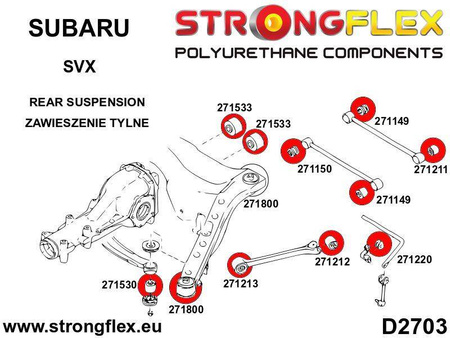 Rear Differential Bushing SPORT