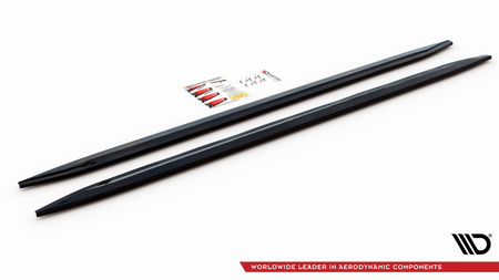 Diffuser BMW 4 G82 M-Pack Side Skirts v.2 Gloss Black