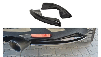 Splitter Infiniti QX70 Tył Boczne Gloss Black