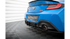 Diffuser Toyota GR86 Rear Street Pro Black