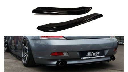 Splitter BMW 6 E63 E64 Tył Boczne Gloss Black