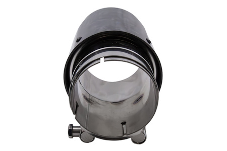 Końcówka tłumika 89mm wejście 76mm Carbon Gloss