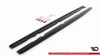 Diffuser Mercedes-Benz C C205 63AMG Facelift Side Skirts v.1 Gloss Black