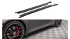 Side Skirts Diffusers Porsche 911 Carrera 4S 992 Gloss Black