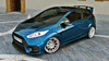 Splitter Ford Fiesta VII Facelift przód Zderzak Focus RS Look Gloss Black