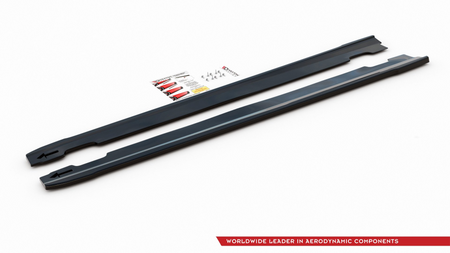 Diffuser Hyundai I30 III N Side Skirts v.4 Gloss Black