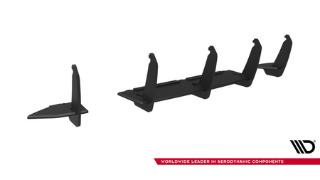 Dyfuzor Ford Focus RS Mk3 Tył Street Pro v.2 Wersja USA Black-Red