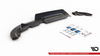 Splitter Renault Clio V Rear Central with Diffuser Gloss Black