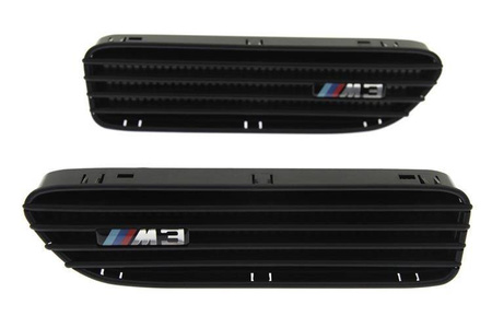 Side grill BMW M3 BLACK