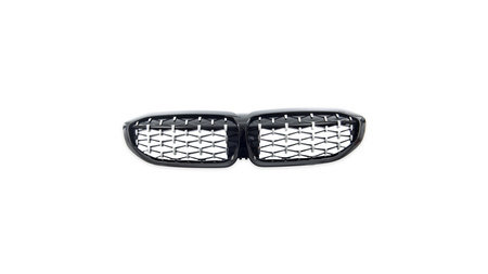 Grill BMW 3 G20 G21 Gloss Black & Chrome