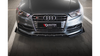 Splitter Audi A3 8V S-Line Front Pro + flaps Black