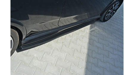 Diffuser Fiat Punto Evo Abarth Side Skirts Gloss Black