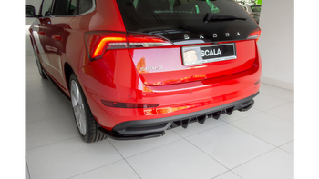 Diffuser Skoda Scala Rear Valance Gloss Black