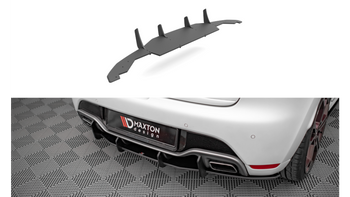 Diffuser Renault Clio RS IV Rear Street Pro Red