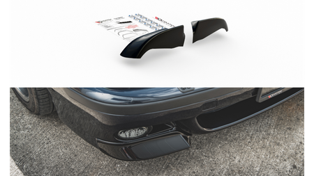 Diffuser BMW 5 E39 M-Pack Front Bumper Gloss Black