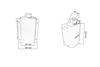Oil catch tank 2L TurboWorks Czarny