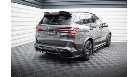 Splitter BMW X5 F95 Facelift M-Pack Tył Środkowy z Dyfuzorem